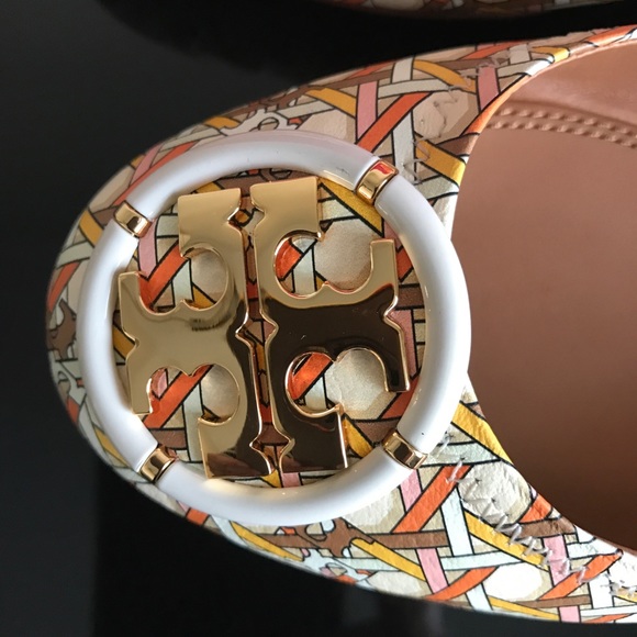 Tory Burch Multi-Logo Ballet flats Size 8 - Picture 5 of 8